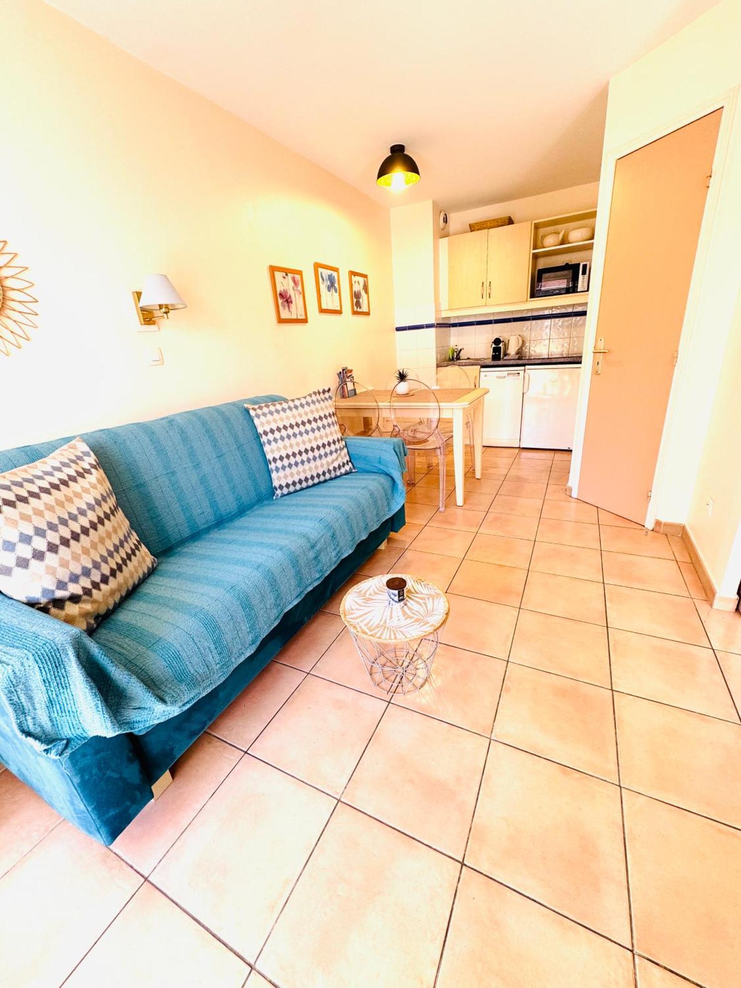 Les Rivages 2P Terrasse Parking Appartement Menton Buitenkant foto